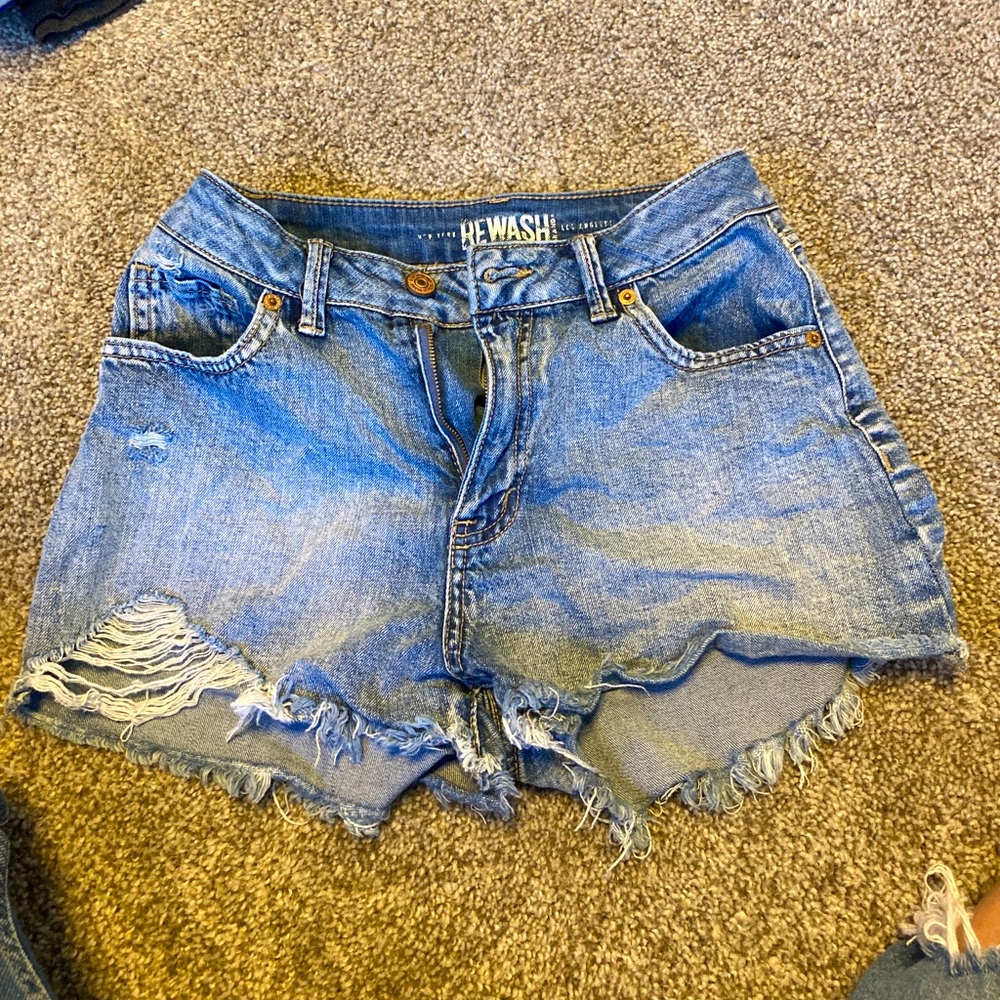 High Waisted Jean Shorts